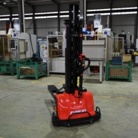Transpalette Électrique Autochargeur Everlift 500 kg avec Batterie au Lithium pour Logistique d'Entrepôt Industrielle