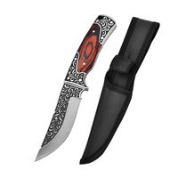 Nouveau couteau de chasse de survie tactique haute dureté couteau de poche Portable Camping en plein air