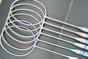 Konmat Thể Thao esper 5U 78G Toray Sợi <span class=keywords><strong>Carbon</strong></span> Cầu Lông Vợt Ánh Sáng <span class=keywords><strong>Graphite</strong></span> PU Grip Nhà Máy Trực Tiếp Dây Trung Quốc Nhà Sản Xuất - Product Image 2