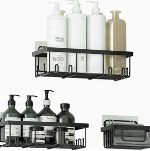 Nuevo Estante de Esquina Moderno de Hierro Forjado para Baño, Soporte para Jabón sin Perforaciones, Estante de Almacenamiento para Gel de Ducha para Apartamentos y Hoteles - Product Image 2