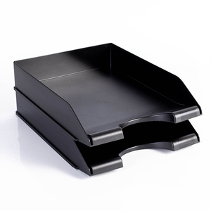 School <strong>Letter</strong> Size Plastic Stackable Document <strong>Tray</strong> A4 Office Stationery File Folder File <strong>Tray</strong> - Product Image 3