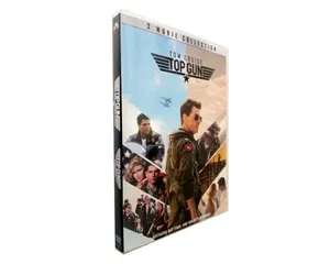 free shipping shopify DVD MOVIES TV show Films Manufacturer factory supply Top Gun 1-2 collection 2dvd disc