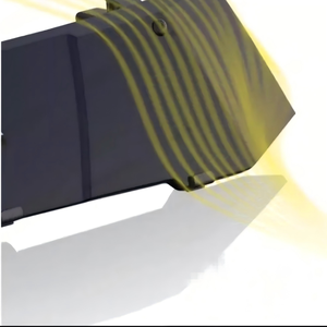 <strong>Roof</strong> <strong>Rack</strong> <strong>Wind</strong> <strong>Deflector</strong> Decoration ABS Material Front Position for Defender 90 110 130 L663 2020-2025 - Product Image 3