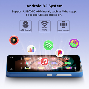 Lecteur Android 4 pouces à écran tactile avec haut-parleur intégré en alliage de zinc, batterie 1800 mAh, WiFi BT5.0, vidéo HD MP4/MP3, directement de l'usine - Product Image 4