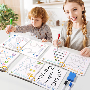 Educación temprana para niños, práctica de caligrafía en inglés, cuaderno, libro de rastreo, entrenamiento de escritura a mano para el desarrollo de la inteligencia - Product Image 1