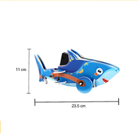 Kit de robot requin STEM, requin bionique à assembler soi-même, jouet éducatif scientifique pour enfants