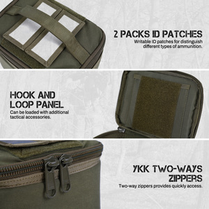 กระเป๋าใส่กระสุนแบบกันน้ำสำหรับพกพา  งานหนัก ทนทาน ใช้ได้หลากหลาย - Product Image 4