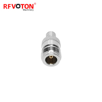 Adaptateur d'usine, connecteur électrique mâle QMA, connecteur femelle N, adaptateur de connecteur, connecteur coaxial RF