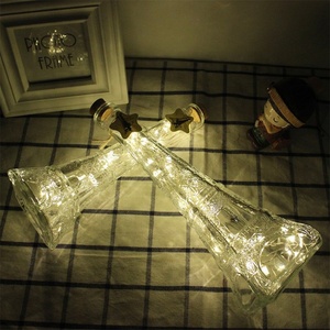 Bouteille en verre en forme <span class=keywords><strong>de</strong></span> <span class=keywords><strong>tour</strong></span> eiffel, colorée, led, bon marché, ml - Product Image 5