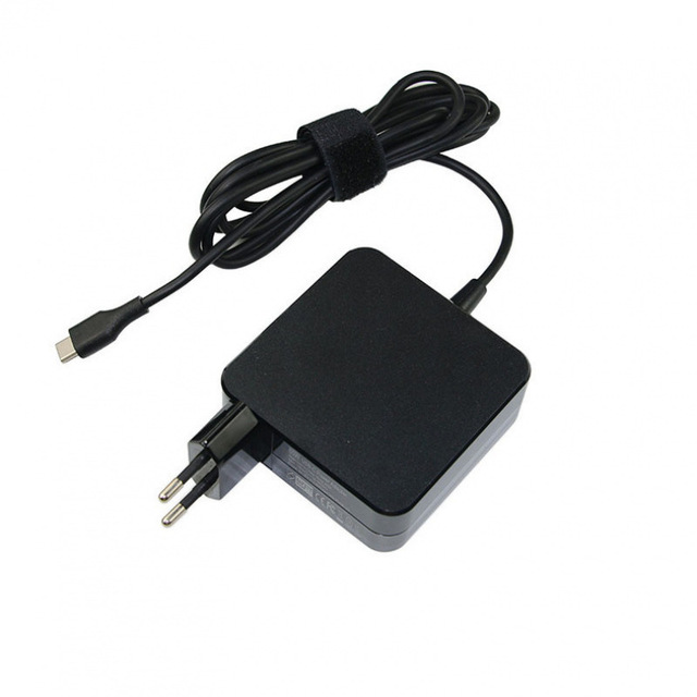 65W 5V-20V 3.25A USB-C Laptop Fast Charger PD 3.0 Universal Adapter Black US Plug