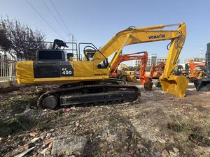La excavadora hidráulica de cadenas Komatsu PC450 de segunda mano (45 toneladas, capacidad de 1.7 metros cúbicos) está funcionando en buen estado. - Product Image 3