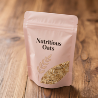 Fabrieksmatig geproduceerde, recyclebare stand-up pouch met lage minimale bestelhoeveelheid voor verpakkingen van dierenvoer, gedroogd fruit en snacks