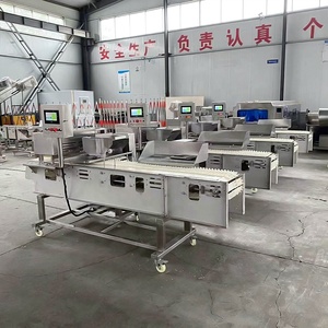 Máquina de pincho de carne de vacuno de acero inoxidable, máquina automática de pincho de carne para barbacoa, máquina Industrial para pinchos de kebab - Product Image 3