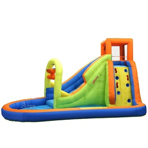 Glissière gonflable de maison de rebond d'obstacle parc aquatique gonflable - Product Image 1
