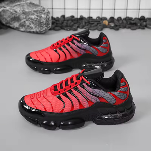 Chaussures de sport décontractées haut de gamme pour hommes en cuir véritable, semelles épaisses, respirantes, amortissantes, chaussures de marche plates - Product Image 4