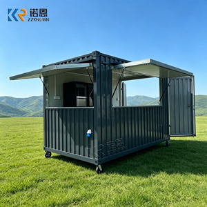 고급 컨테이너 버거샵 레이아웃 전문 주방 모바일 레스토랑 - Product Image 1
