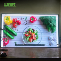 Pantalla LED Interior, Señalización Digital, Video Wall, Publicidad Comercial, Alto Brillo, Eficiencia Energética, Formato Grande