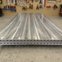 Nouvelle Plateforme de Soudage Flexible Tridimensionnelle, Table de Soudage Robotisée à Positionnement Poré, Plateau de Travail pour Bras Mécanique
