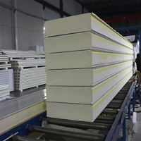 Panneaux de cloisons ignifuges, panneaux sandwich en polyuréthane, murs de conteneurs, panneaux de stockage frigorifique, panneaux en mousse