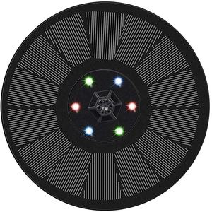 Pompe à eau pour fontaine de bain d'oiseaux, 900 m, appareil à énergie solaire avec lumière LED, batterie de secours - Product Image 1