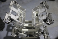 Aiguilles de machine à tricoter de tissu de chandail de haute efficacité de Stoll de double système de 16G 52 pouces