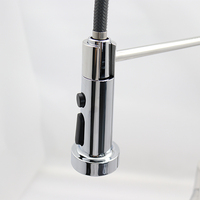 Robinet de cuisine monocommande extractible moderne et classique, flexible, avec cartouche céramique pour installation monotrou