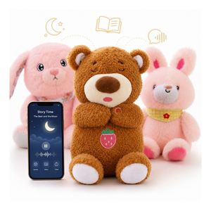 ตุ๊กตากระต่าย AI อัจฉริยะ พูดได้ ของเล่นหุ่นยนต์พูดคุย ตุ๊กตาผ้าพลัฌ ครูสอนภาษา แอปไร้สาย ของขวัญเสริมการเรียนรู้สำหรับเด็ก - Product Image 1