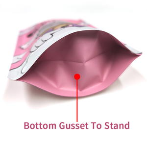Sacs en Mylar imprimés personnalisés 3.5g 7g anti-odeur 1 livre avec fenêtres transparentes pochette de sac Ziplock aluminée en feuille <span class=keywords><strong>My</strong></span> Logo - Product Image 4