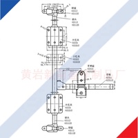 Serrures de porte de conteneur pour camion et remorque, verrou de porte arrière de camion et remorque robuste