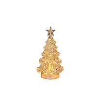 ML QBSDS-144 LED Leuchtender Fünf-Sterne-Weihnachtsbaum Nachtlicht Plastik-Dekoration Stimmungslicht Tischdekoration