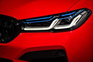 BMW 5 Serisi G30 2016-2020 için G30 LCI M5 F90 <span class=keywords><strong>M</strong></span>-Power Stil Bodykit'e yükseltme, LED Farlı Tak ve Çalıştır Tampon Parçaları ile - Product Image 4