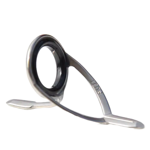 Anneau de guidage en titane Fuji T-KWSG gris fusil <span class=keywords><strong>pour</strong></span> canne à pêche - Durable et écologique <span class=keywords><strong>pour</strong></span> une utilisation en <span class=keywords><strong>eau</strong></span> salée et en <span class=keywords><strong>eau</strong></span> <span class=keywords><strong>douce</strong></span> (lac, rivière, ruisseau) - Product Image 1