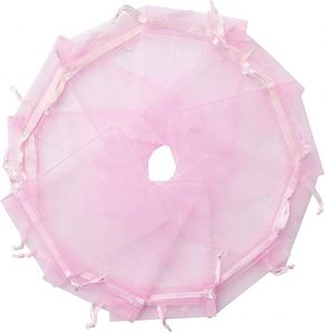 Logistics Guaranteed Drawstring Organza Gift Bags Bulk Jewelry Pouches Sheer Mesh <b>Wrap</b> for Party Christmas Wedding Favor RTS - Product Image 2