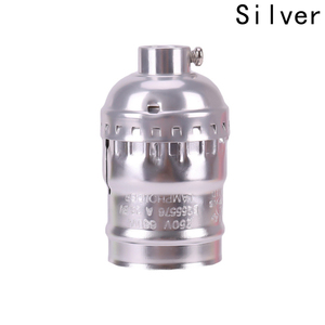 Retro Nhôm Không Có Chuyển Đổi 55Mm E27 Giữ Đèn An Toàn Trang Trí Đèn Ổ Cắm Cho Chiếu Sáng - Product Image 6
