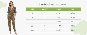 Liquidation de stock : Combinaison femme imprimé léopard, col en V, manches trois quarts, en viscose et coton doux, tenue décontractée, en stock, expédition immédiate - Product Image 6