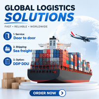 Transitaire Chine-USA Canada Mexique FCL Air Mer Express Agent Maritime DDP Transport Porte-à-Porte Logistique Conteneurs