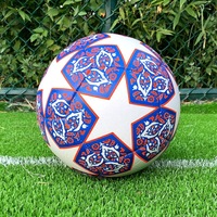 Ballon de football cousu à la machine, Coupe d'Europe, Premier League, Entraînement, N° 5 ballons de football en PVC
