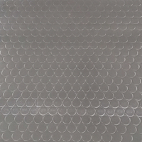 PVC Vinyl Boden Punkt Braun Kreis Hot Sale Günstige Garage Diamant platte Münz griff Kunststoff Boden matte Rolle für Auto Werkstatt