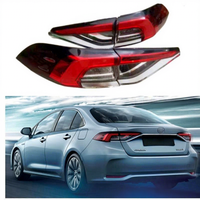 Nouveaux feux arrière à LED, feux de freinage intérieurs et extérieurs et feux de stationnement pour Corolla 2020 Moyen-Orient, lampe arrière 12V