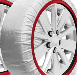 Calcetines de <span class=keywords><strong>Nieve</strong></span> de Poliéster de Alta Resistencia de 320 g, <span class=keywords><strong>Cadenas</strong></span> de <span class=keywords><strong>Nieve</strong></span> Antideslizantes Textiles - Product Image 2