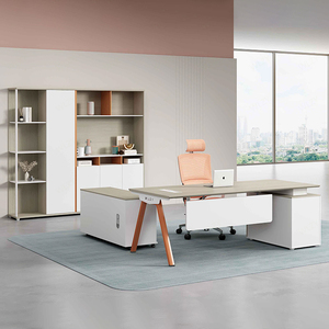 Nouvel arrivage <span class=keywords><strong>Bureau</strong></span> de direction moderne en bois Directeur général de luxe <span class=keywords><strong>Bureau</strong></span> <span class=keywords><strong>présidentiel</strong></span> Utilisation commerciale étanche - Product Image 2