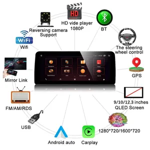 OEM 7/9/10 pollici autoradio Android Player 1 Din Multimedia Android Video Touch Screen 360 fotocamera per <span class=keywords><strong>Toyota</strong></span>/Nissan/<span class=keywords><strong>Hyundai</strong></span>/Honda - Product Image 2
