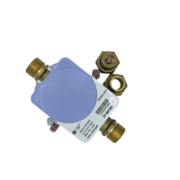Compteur de chaleur ultrasonique en laiton pour l'eau avec sortie M-BUS/RS-485/impulsion/interface LoRaWAN IP65, autonomie de la batterie >10 ans