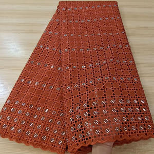 2025 Dentelle Africaine de Qualité Ornée de Pierres, en Coton <span class=keywords><strong>Blanc</strong></span>, Dentelle Voile <span class=keywords><strong>Suisse</strong></span> Sèche Polie, Vente en Gros - Product Image 4