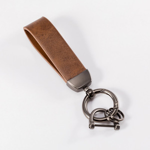 2026 Multiple Colors Luxury <b>Car</b> Keychain PU Leather Key Chain Pure Color Buckle <b>Car</b> <b>Keyring</b> Accessories Key Lanyard Gift - Product Image 4