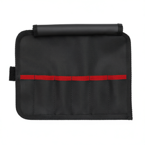 5 Compartment Insulated Tweezers Roll Up Tool Bag - Product Image 1