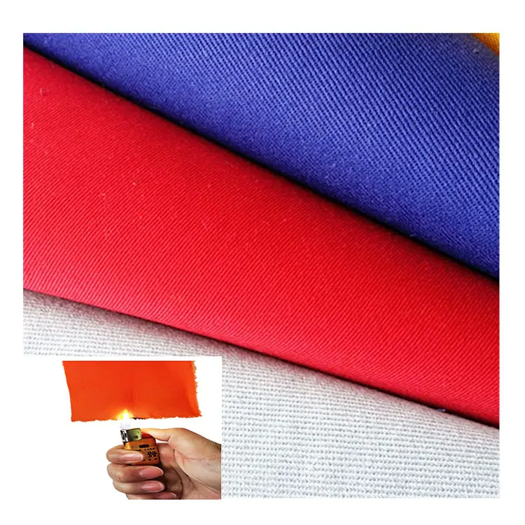 Kejie 100% cotton flame resistant fabric for GasStation workwear