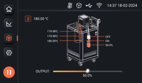 Bains de sel thermostatés de haute précision pour laboratoire 180 ℃   à 670 ℃   Température pour l'étalonnage des thermocouples PRT RTD