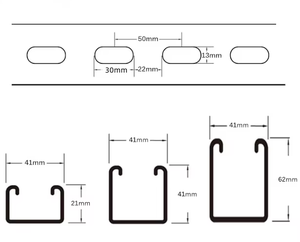 Support de <span class=keywords><strong>panneau</strong></span> <span class=keywords><strong>solaire</strong></span> en acier au carbone perforé de haute qualité pour l'installation au sol et la construction de systèmes solaires - Product Image 2