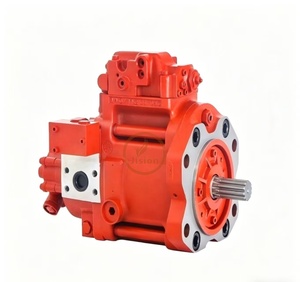 Pompe hydraulique à piston axial variable électrique à double engrenage haute pression K3V112S pour excavatrice - Product Image 1